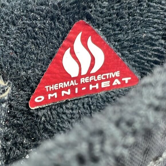 Columbia Omni-Heat Shorty Waterproof Black Suede Women’s Sz 9 Winter Snow Boots - Picture 11 of 13